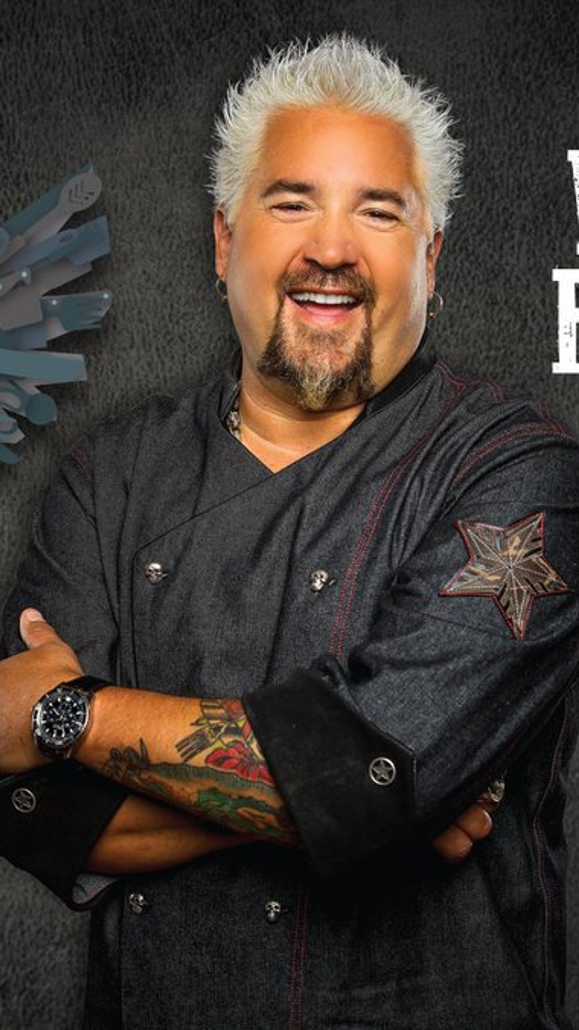 b4 u wreck urself  deathgripsforcutie Guy Fieri has a tattoo that