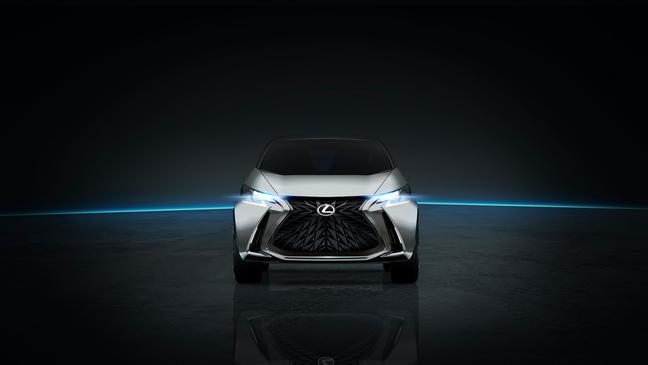 The Lexus LF-SA Concept was revealed at the Geneva Motor Show in 2015. (Image courtesy of Toyota Motor Sales, USA)