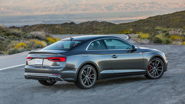 2018 Audi S5 Coupe{ }(Image courtesy of Audi USA)