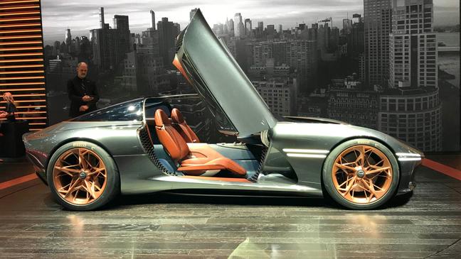 The{ }Genesis Essentia Concept on display at the 2018 New York Auto Show. (Sinclair Broadcast Group / Jill Ciminillo)