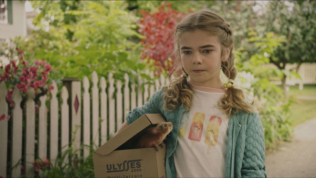 Matilda Lawler as Flora in Flora & Ulysses, exclusively on Disney+ (Photo: Disney)