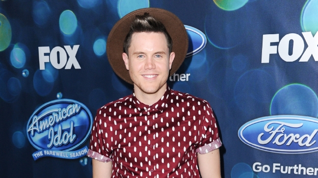In this Feb. 25, 2016 file photo, Trent Harmon attends the red carpet arrivals and Debut of the "American Idol XV" Finalists in West Hollywood, Calif. Three contestants are left to vie for the last American Idol" crown. Harmon, of Amory, Mississippi; Dalton Rapattoni of Dallas, and La'Porsha Renae of McComb, Mississippi, were announced Thursday, March 31, 2016, as the contenders. (Photo by Richard Shotwell/Invision/AP, File)