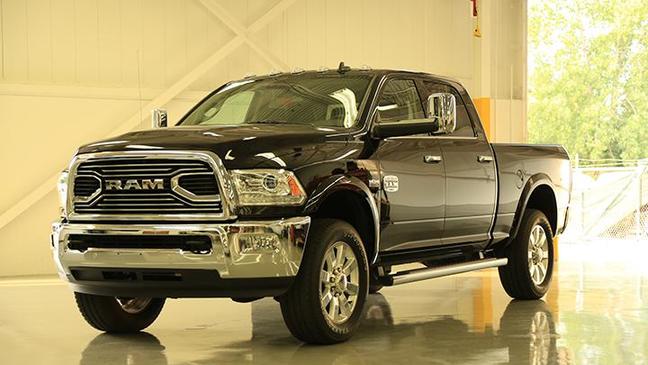 2017 Ram 2500 Longhorn Crew Cab 4x4 (Image courtesy of Fiat Chrysler Automobiles)