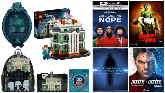 Horror Guide 2022: Haunted Mansions, Ghosts, Aliens, and Serial Killers (Photo: LEGO, Loungefly, Universal, Ignite Films, Paramount)