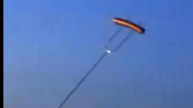 Manager creates flaming hot dog cooker to demonstrate fire safety. (Gary Dykman)