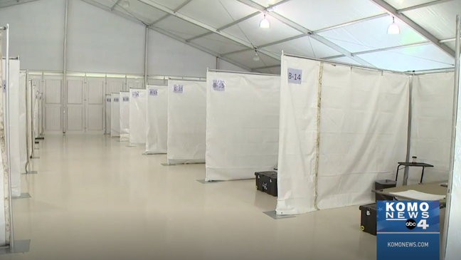 King County officials are giving addicts beer, cigarettes - and until recently marijuana - so they won't leave a recovery center. | Photo: KOMO News{p}{/p}