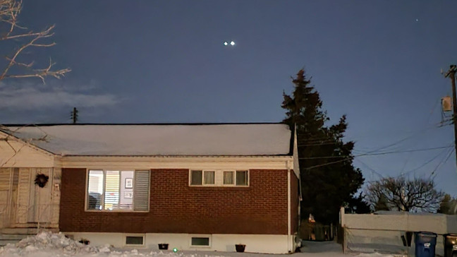 GALLERY: UFO sightings reported across Mountain West region (Photo courtesy of Brandon Faulkner via Chime In){ }