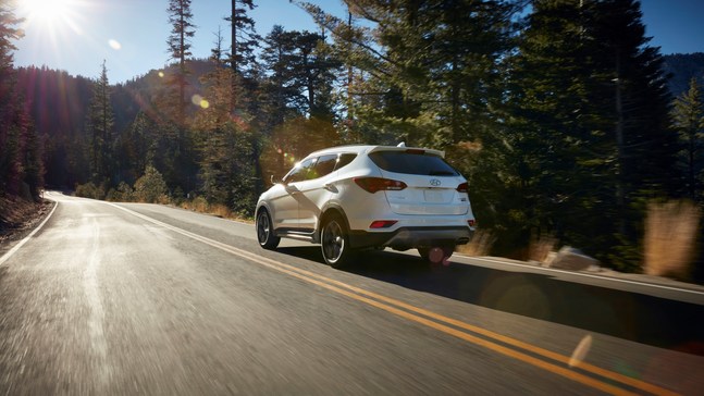 2018 Hyundai Santa Fe Sport (Image courtesy of Hyundai Motor America)