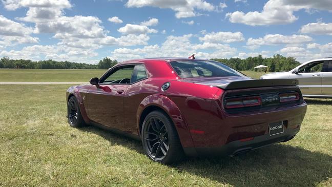 2018 Dodge Challenger SRT Hellcat Widebody (Sinclair Broadcast Group / Jill Ciminillo)