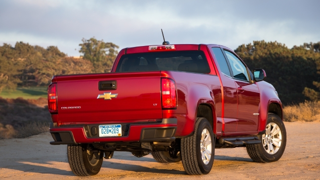 2016 Chevrolet Colorado (Photo courtesy of Chevrolet)