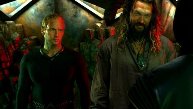 (L-r) PATRICK WILSON and JASON MOMOA as Aquaman in Warner Bros. Pictures’ action adventure “Aquaman and the Lost Kingdom,” a Warner Bros. Pictures release.