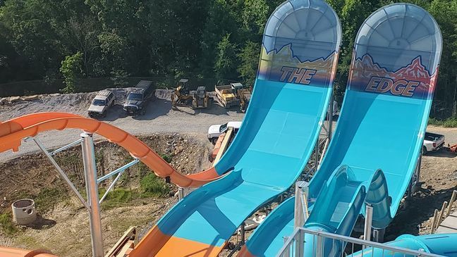 Tennessee's Soaky Mountain water park in Sevierville will debut a water coaster promising to be the first of its kind. (Photo: Soaky Mountain via WZTV)