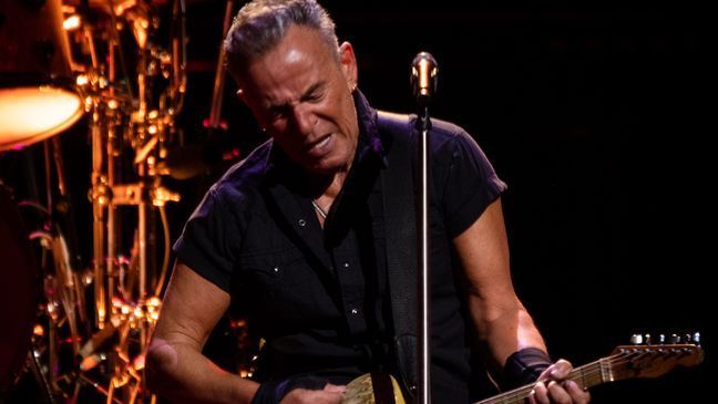 Rock n’ roll icons Bruce Springsteen & the E Street Band were back in the Rose City Saturday night, playing a sold out show at the Moda Center. (Photo by Tristan Fortsch for KATU News on February 25, 2023)