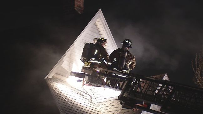 Firefighters say a man set his Miamisburg, Ohio, home on fire while trying to kill insects with a flammable device. (WKEF/WRGT)