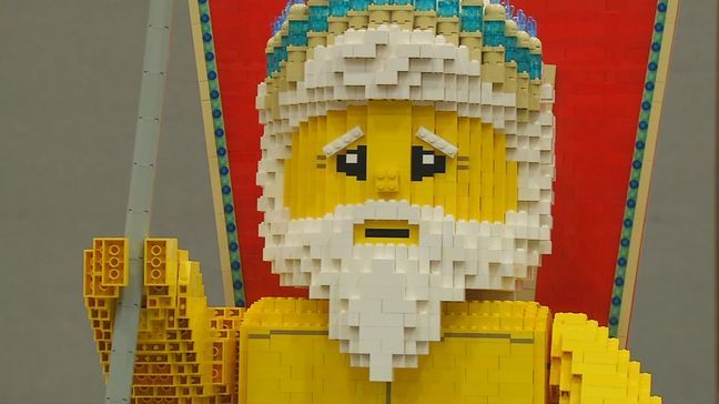 Photos: Incredible art on display as LEGO's BrickUniverse stops in Dayton (WKEF/WRGT)