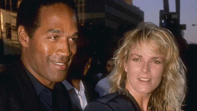 O.J. Simpson and Nicole Brown Simpson. (Zuma Press/MGN)