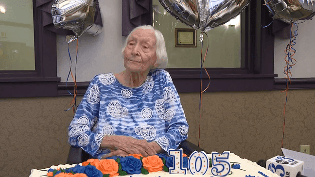 'Eat your spinach and drink your milk': Longtime educator celebrates 105th birthday (WEAR) 