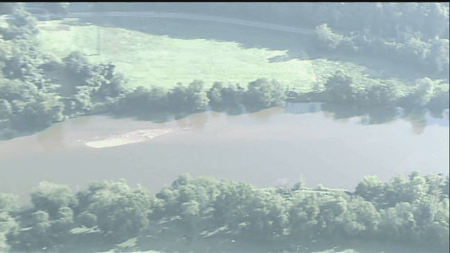 FILE PHOTO - The Patuxent River was taken from SkyTrak7 on September 8, 2020. (7News)