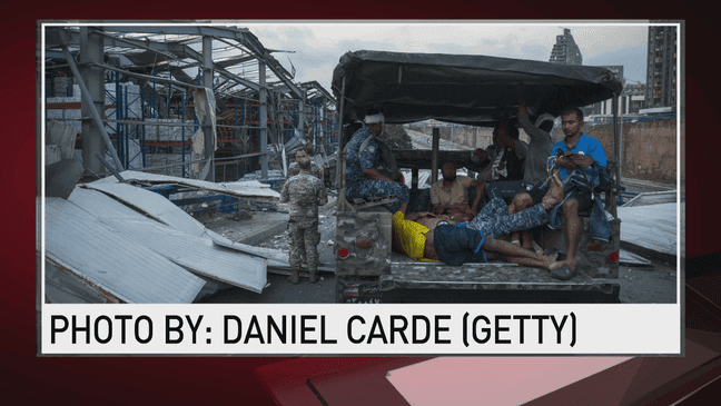 Photojournalist for Getty Images, Daniel Carde talks with Fox News Midday about his experience on the ground following a major blast in Beirut, Lebanon.{&nbsp;}{p}{/p}