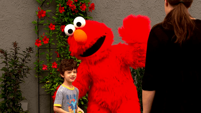 AUGUST 20, 2022 - Hendersonville's Main Street became Sesame Street Saturday morning, Aug. 20, for a family-fun event hosted by Smart Start Partnership for Children and celebrated the organization's new initiative, "Sesame Street in Communities," which support parents, caregivers and community providers in their efforts to give all children, especially the most vulnerable, a strong and healthy start. (Photo credit: WLOS staff)