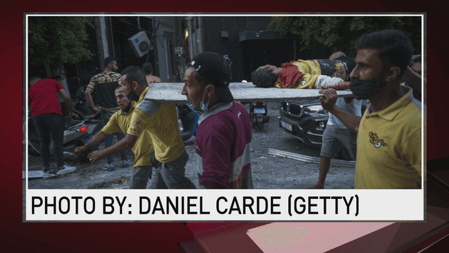 Photojournalist for Getty Images, Daniel Carde talks with Fox News Midday about his experience on the ground following a major blast in Beirut, Lebanon.{&nbsp;}{p}{/p}