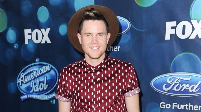 In this Feb. 25, 2016 file photo, Trent Harmon attends the red carpet arrivals and Debut of the "American Idol XV" Finalists in West Hollywood, Calif. Three contestants are left to vie for the last American Idol" crown. Harmon, of Amory, Mississippi; Dalton Rapattoni of Dallas, and La'Porsha Renae of McComb, Mississippi, were announced Thursday, March 31, 2016, as the contenders. (Photo by Richard Shotwell/Invision/AP, File)