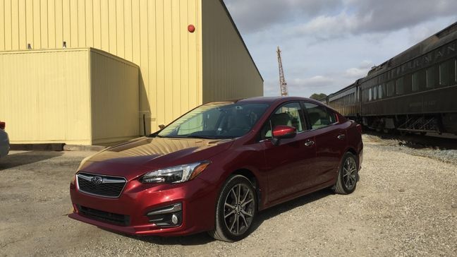 2017 Subaru Impreza sedan (Sinclair Broadcast Group / Jill Ciminillo)