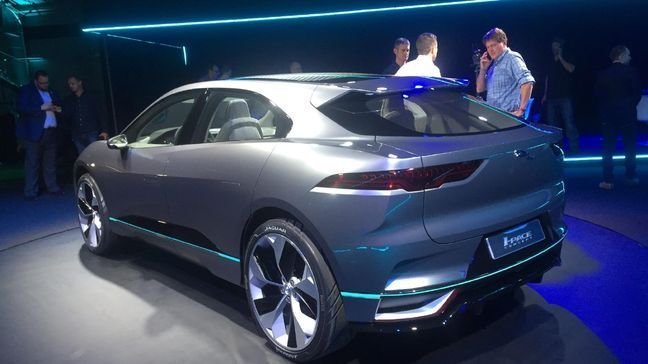 Jaguar I-Pace Concept. (Sinclair Broadcast Group/Jill Ciminillo)