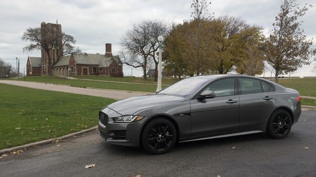 2017 Jaguar XE (Sinclair Broadcast Group / Jill Ciminillo)