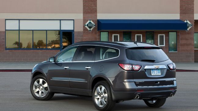 2016 Chevrolet Traverse (Photo courtesy of General Motors)