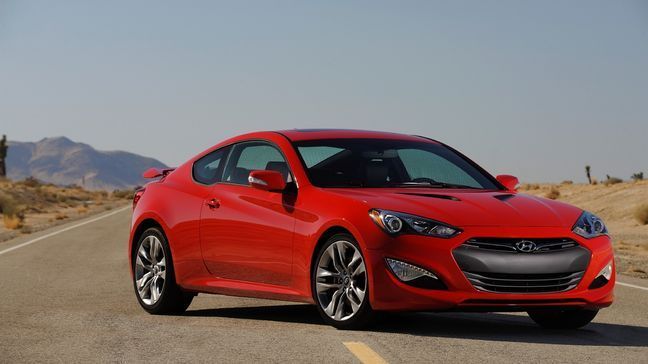 2016 Hyundai Genesis Coupe. (Photo courtesy of Hyundai Motor America)