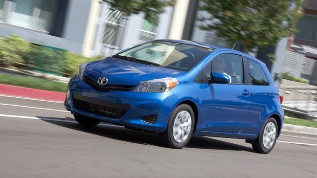 2012 Toyota Yaris (Image courtesy of Toyota Motor Sales)