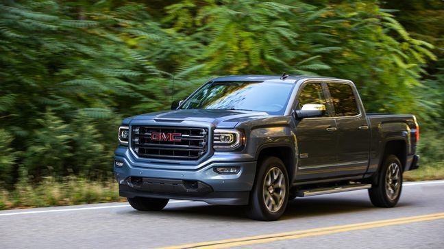 The 2017 GMC Sierra received an "Acceptable" rating in the IIHS headlight test. (Image courtesy of General Motors)