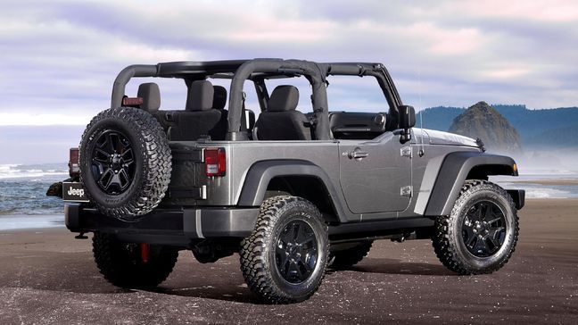 2017 Jeep Wrangler. (Courtesy Fiat Chrysler Automobiles)