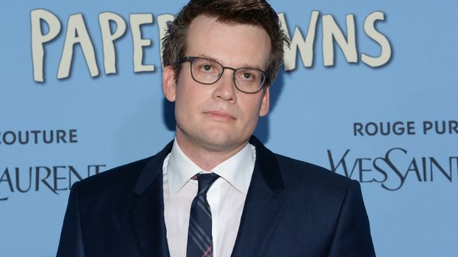 FILE - In this July 21, 2015, file photo, author John Green attends the premiere of "Paper Towns" in New York. The top 10 list of "challenged" books at public schools and libraries, released Monday, April 11, 2016 by the American Library Association includes GreenÂ?s "Looking for Alaska." (Photo by Evan Agostini/Invision/AP, File)