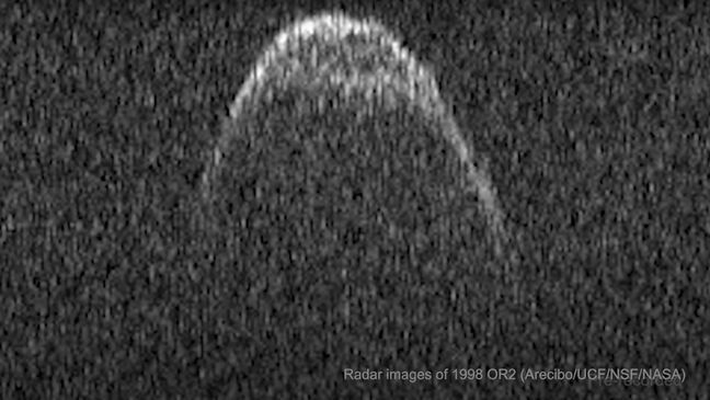 Asteroid 52768 (1998 OR2) was first discovered by NASA in 1998, and NASA says it's large enough "to cause global effects if one impacted Earth." (NASA)