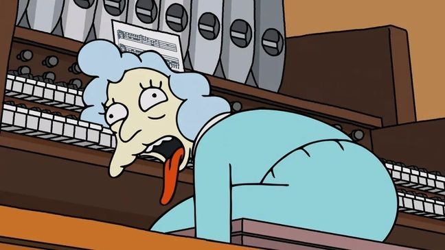 Organist Alice Glick is "dead as a doornail" according to executive producer Tim Long.{&nbsp;}(Courtesy: Fox)