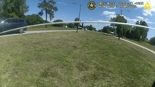 {p}Video captures the pursuit, which ended several miles later in the parking lot of a business at the Sebring Airport. (HCSO){&nbsp;}{/p}