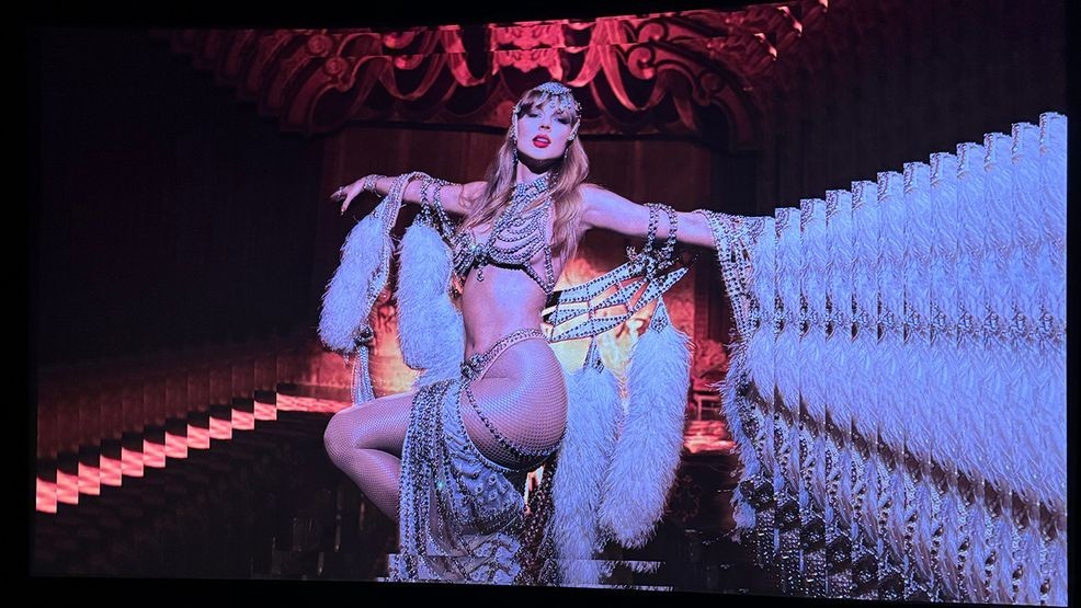 Image for story: Inside Taylor Swift’s 'The Official Release Party of a Showgirl' screening