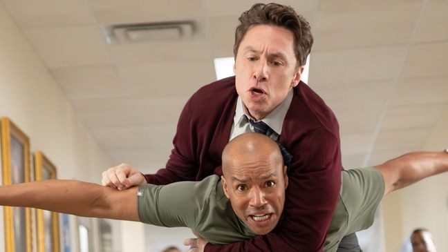 SCRUBS - "Episode 101” (Disney/Jeff Weddell)ZACH BRAFF, DONALD FAISON