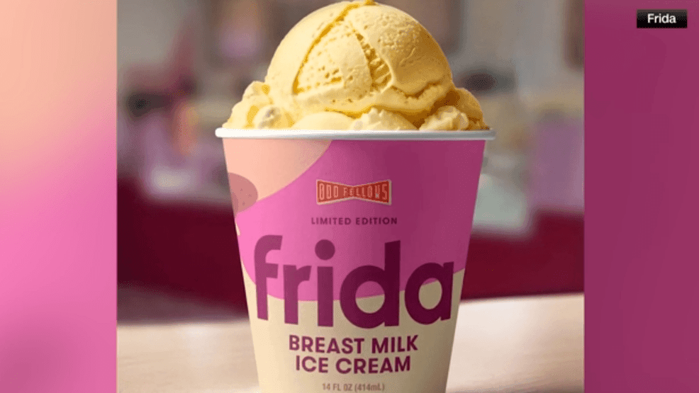 Image for story: New breast milk-flavored ice cream goes viral, offers unique flavor