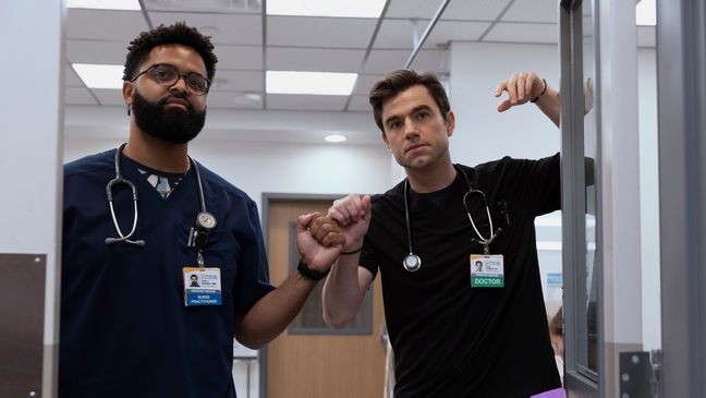 Langdon finishes w/ Randall & Donahue finishes w/ Hansens. (Warrick Page/MAX)