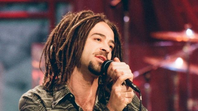 THE TONIGHT SHOW WITH JAY LENO -- Episode 1124 -- Pictured: Singer Adam Duritz of Counting Crows performs on April 10, 1997 -- (Photo by: Margaret Norton/NBCU Photo Bank/NBCUniversal via Getty Images via Getty Images)