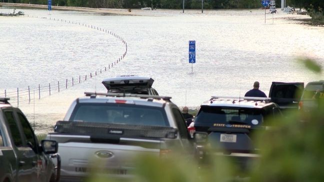 Flood waters after Hurricane Helene (SBG)