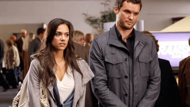 {p}Jana Kramer and Austin Nichols in 'One Tree Hill' Credit: CW/Everett Collection{/p}