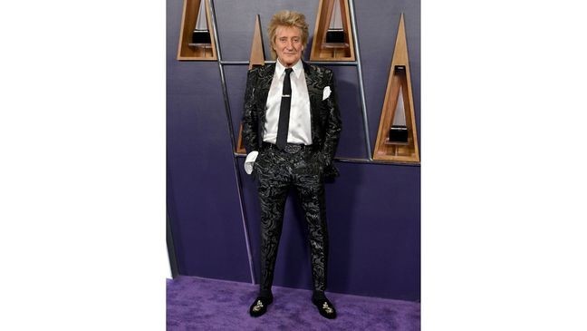 {p}Rod Stewart attends the 2025 American Music Awards at Fontainebleau Las Vegas on May 26, 2025 in Las Vegas, Nevada. (Credit: David Becker/Getty Images){/p}