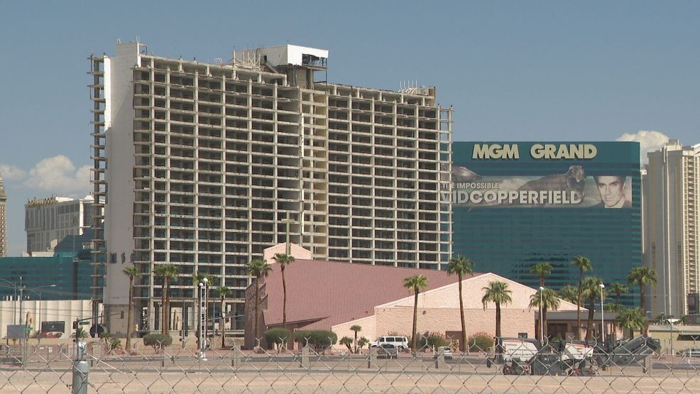 The Tropicana hotel towers are set to be imploded on Oct. 9, 2024, continuing Las Vegas' legacy of destroying old casino-resorts to make way for something new. (KSNV)