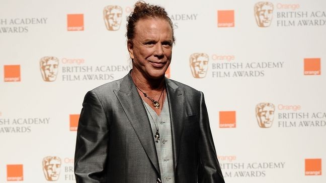 LONDON, ENGLAND - FEBRUARY 21:  Actor Mickey Rourke poses in the awards room during Orange British Academy Film Awards 2010 at the Royal Opera House on February 21, 2010 in London, England.  (Photo by Ian Gavan/Getty Images)