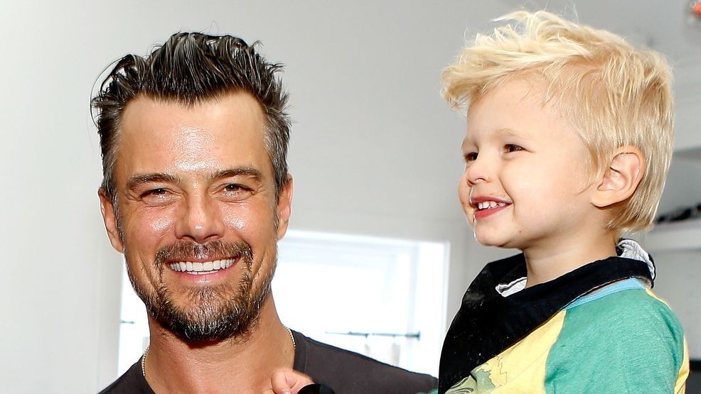 WEST HOLLYWOOD, California - MARCH 24: Josh Duhamel and son Axl attend the partnership celebration between TOMS and Oceana to help save the sea turtles on March 24, 2016 at Au Fudge in West Hollywood, California. (Photo by Randy Shropshire/Getty Images for Oceana)