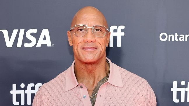 TORONTO, ONTARIO - SEPTEMBER 08: Dwayne Johnson attends 'In Conversation With... Dwayne Johnson' during the 2025 Toronto International Film Festival at Royal Alexandra Theatre on September 08, 2025 in Toronto, Ontario. (Photo by Emma McIntyre/Getty Images for TIFF)
